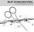 Small Scissors, Eyebrow Scissors, Professional Grooming Scissors for Hair, Eyelashes, Nose, Eyebrow Trimming - AsonTao