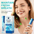 Travel Size MouthWash Packets, TSA Approved, Alcohol Free, Natural Ingredients for Bad Breath, 0.37 Fl OZ (Pack of 20)