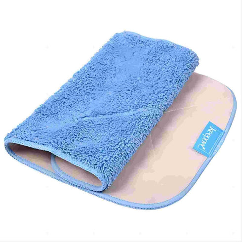 KEEPOW Microfiber Mop Cloth Refills - Compatible with MR.SIGA Professional Mop, Pack of 5