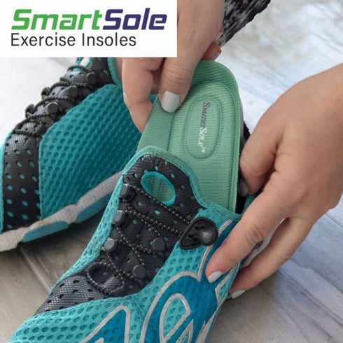 Insoles for Plantar Fasciitis and Heel Pain Relief | SmartSole Exercise Insoles, 3/4 Length
