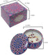 Scented Candles, Blue Wind Chimes Aromatherapy Candles for Home, Long Burn Scented Candles with Lid, Sustainable Use
