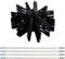 Electric Cleaning Brush Dryer Vent Cleaner Kit with 4 Tubes for Indoor Home Cleaning