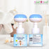 HANDI DANDI 99.9% MOISTURIZNG ALCOHOL-FREE FOAMING HAND SANITIZER w/FLOWER PUMP TOP, Kills Of Germs On Hands, Made