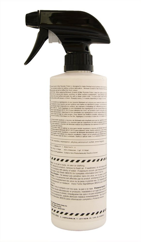 Scratch & Mar Resister Polish - Clear (16 Ounces)