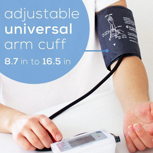 Beurer BM26 Upper Arm Blood Pressure Monitor - Large Cuff, Automatic & Digital, Home Use BP Machine