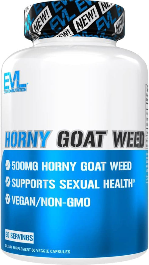 EVL Horny Goat Weed for Men, Male Enhancing Supplement for Performance, Size, Energy & Stamina