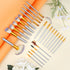 Make up Brushes, VANDER 24pcs Premium Cosmetic Makeup Brush Set for Foundation Blending Blush Concealer Eye Shadow, Cruelty-Free Synthetic Fiber Bristles, Champagne(Cosmetic bag not included)