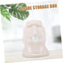 TOPPERFUN Creative Moai Stone Tissue Holder Stylish Tissue Box for Home Office and Car Decor Compact Design