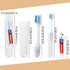 Packaged (5) Toothbrush and Toothpaste Travel, Individually with Storage Box, Foldable Storage, Toothbrush Travel Size