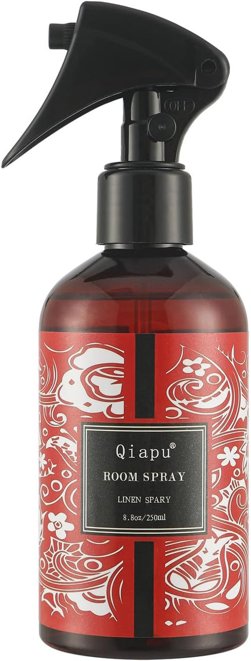 Qiapu Linen Spray Natural Ocean Essential Oil Linen and Room Pillows and Sheets