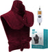 RUQIJI 26" x 35" Neck&Shoulder&Back Heating Pad with Fast-Heating Technology&12 Temperature Settings, Pain
