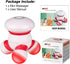 cotsoco Mini Portable Handheld Massager, Vibrating Body Massager with LED Light for Pain Release, Battery Operated