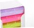 Portable Weekly Medicine Organizer Box with Colorful Compartments Magnetic Lid Design Travel-Friendly Pill Case