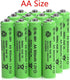10 Packs 1.2V AA 900mAh Ni-MH Rechargeable Batteries for Solar Lights, Garden Lights, Remotes, Mice