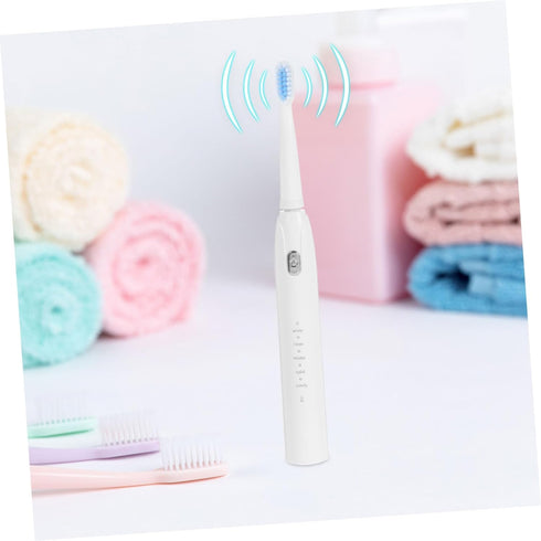 VICASKY Five Speed Vibration Electric Toothbrush USB Charging with Built in Battery Soft Bristles for Deep Gum Care