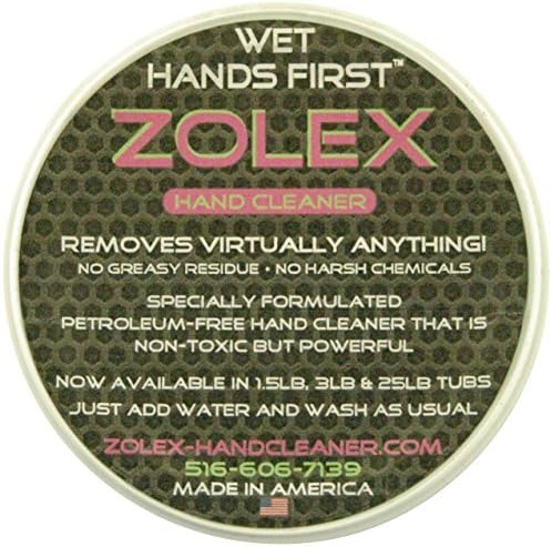 Zolex Water Activated Hand Cleaner for Working Hands| Stain Remover for Heavy