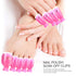 Teenitor Nail Polish Gel Remover Tool Kit with Soak Off Clips, Cuticle Pusher, Peeler, Scraper, and Nail Brush