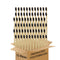 Bamboo Prepasted Disposable Toothbrush, Soft Bristles, 72 Pieces