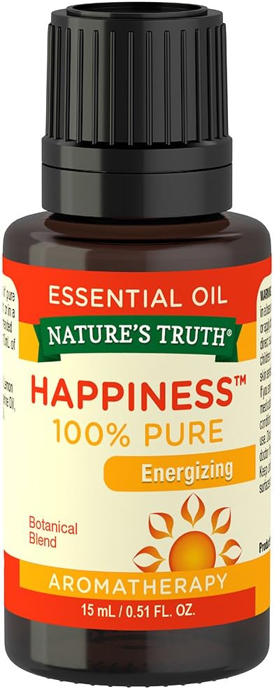 Nature's Truth Essential Oil, Happiness, 0.51 Fl Oz
