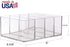 STORi Clear Plastic Organizer with 4 Compartments | Rectangular Makeup Storage Bin | Use Upright for Eyeshadow Palettes