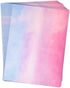 HolyMaji 100 Sheets Pink Purple Blue Gradient Tissue Paper - 20 x 14" Pastel Rainbow Sheets for Gift Wrapping DIY Crafts