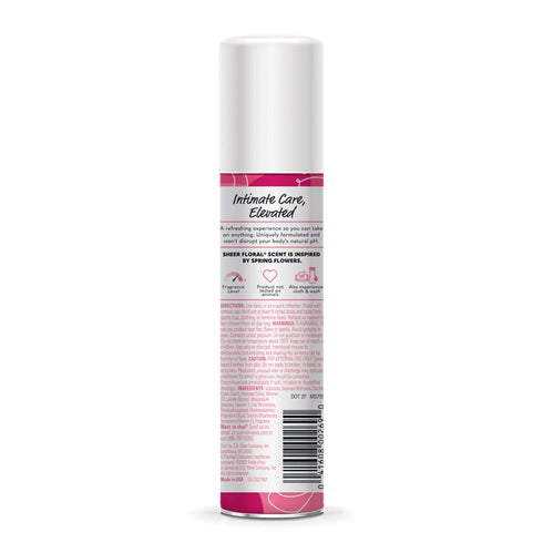 Summer's 2 oz Pack 6 Eve Freshening Spray | Sheer Floral | Size | of | pH Balanced, Dermatologist & Gynecologist Tested