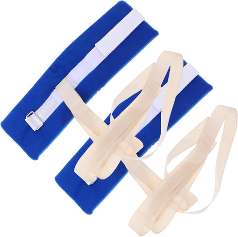 Ipetboom 2pcs Senior Railings Medical Hospital Limb Holders Hands and Feet Comfortable Wearing