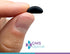 GMS Optical 1.8mm Reg-Thin/13mm Short Length, Small Adhesive Contoured Silicone Eyeglass Nose Pads, 5 Pair, Black