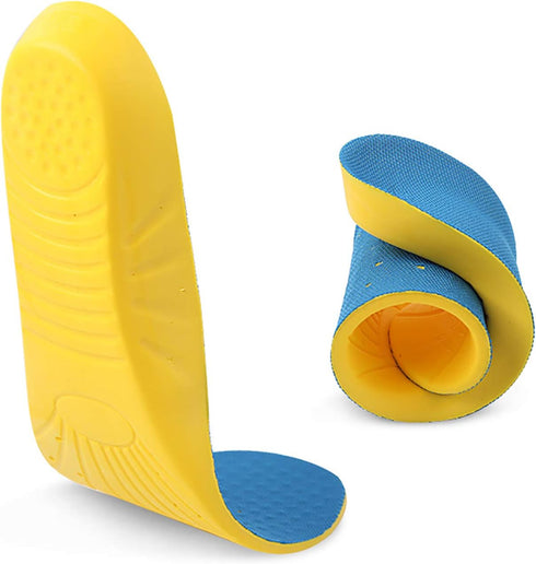Shoe Insoles, Orthotic Memory Foam Insoles Providing Great Shock Absorption and Cushion, Best for Men and Women