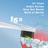 PRO-SYS Electric Toothbrush Replacement Brush Heads, Compatible, 10 Pack, White