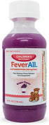 Feverall Liquid Oral Children Fever Reducer/Pain Reliever, 4 oz., Grape