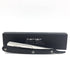 Parker PTB Professional Straight Razor with Replaceable Blades + 5 Parker Platinum Half Blades, All-Stainless-Steel