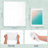 Disposable Face Towel, 100% Cotton, Extra Large 12" x 10" Soft Dry Wipe for Makeup Remover, Biodegradable, 80 Count (1
