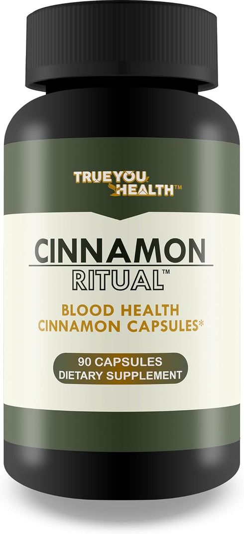 Cinnamon Ritual - Best Cinnamon Supplement for Blood Support - Capsules for Sugar Health & Blood Health