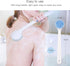 V-TOP Back Scrubber for Shower, Silicone Body Scrubber with Long Handle and Soft Bristles, Bath Exfoliator Brush