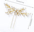 Unicra Bride Wedding Crystal Hair Pins - Bridal Hair Accessories for Women (Gold, Pack of 1)
