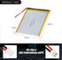 3.7V 2800mAh 407087 Lipo battery Rechargeable Lithium Polymer ion Battery Pack with JST Connector