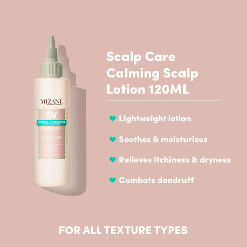 Mizani Scalp Care Calming Scalp Lotion - Dandruff Treatment, Nourishes & Soothes Scalps for Curly Hair