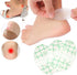 N-KONGJIAN 60 PCS Self Adhesive Invisible Heel Anti-Wear Sticker, Waterproof Foot Care Heel Protection Pad, Transparent