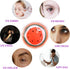 Reusable Gel Eye Ice Pack, Round Cold Pads, Cooling Eye Masks for Eye Strain, Swelling, Redness, Dark Circles, 4PCS
