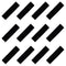 Kenz Laurenz Soft and Stretchy Elastic Cotton Headbands, Pack of 12, Black.