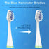 Toothbrush Replacement Heads, 4-Pack, White for Waterpik Complete Care 5.0/9.0 (CC-01/WP-861), STRB-4WW