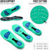 XINIFOOT Sport Insole, Shock Absorbing Cushion Shoe Insole for Men & Women, Arch Support for Plantar Fasciitis