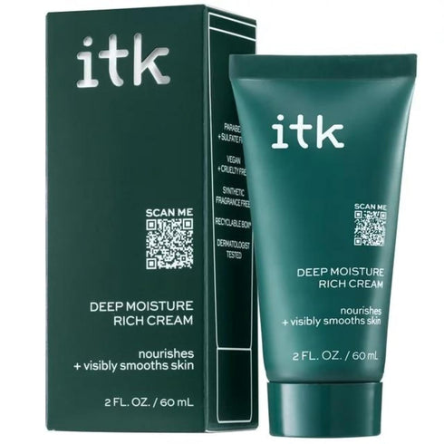 Deep Moisture Rich Face Cream for Dry Skin with Shea Butter, 2 Fl Oz