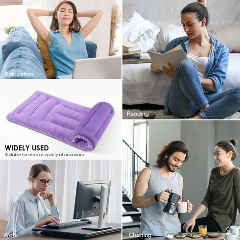 Microwave Heating Pad for Pain Relief, 8 x 18 Microwavable Moist Heat Pads for Neck, Shoulder, Back, Knee, Period