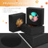 Chinco 30 Pcs Kraft Paper Box with Clear Window - Homemade Soap Boxes for Bakery Cookies, Gift Packaging, Black