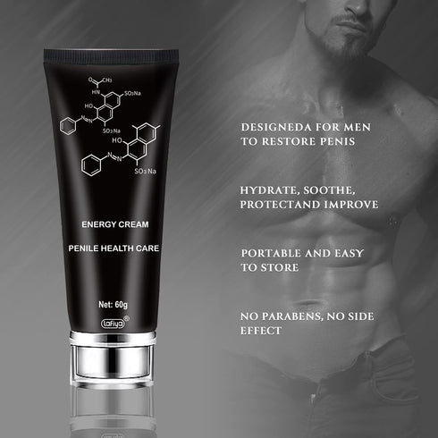 LAFIYA Male Re-Vitalize Cream, Penile Health Relief Cream Restore Corpus Cavernosum Delay for Mens Health Moisturize