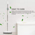 Push Broom with Adjustable Stainless Steel Long Handle - 46.5" for Shower, Patio, Kitchen, Grout, Garage Cleaning