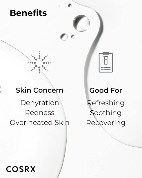 COSRX Hydrium Watery Toner, 280ml / 9.46 fl.oz | Korean Skin Care | Hyaluronic Acid, Allantoin, Panthenol | Paraben