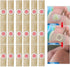FOMIYES 72 Pcs Corn Remover Pads, Self-Stick Adhesive Foot Care Cushions for Pain Relief, Pink Toe Pads
